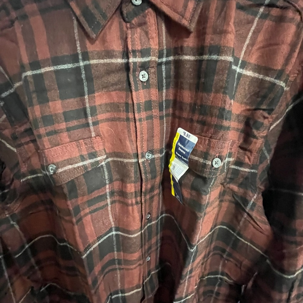 George Classic Fit LS shirt Size L (42-44)
GE LS Flannel - Picture 3 of 7